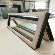 wood basement windows push out double glazing casement window